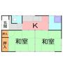 伊澤貸家の間取り