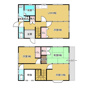 物部1丁目戸建の間取り