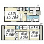 東大和市立野戸建０１の間取り
