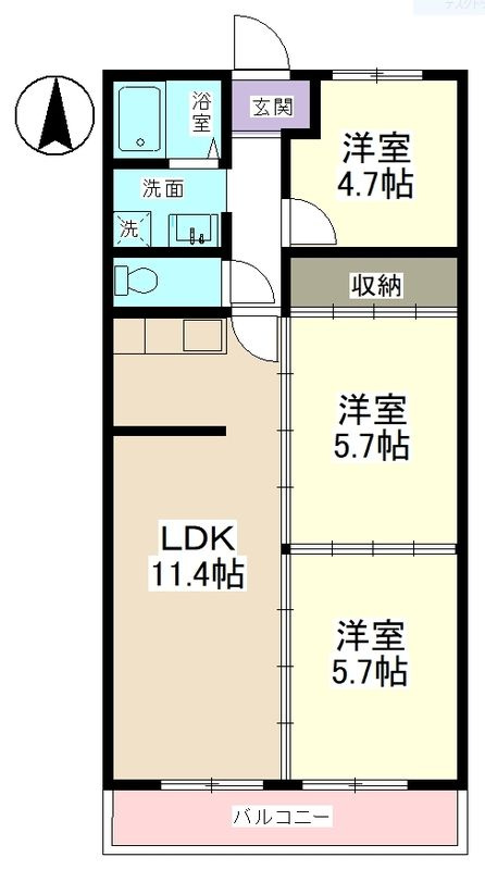小山サンハイツ1のイメージ