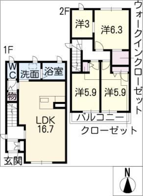 間取り：223040514785