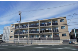 浜松市中央区植松町のマンションの外観
