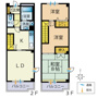 ＫＫマンションの間取り