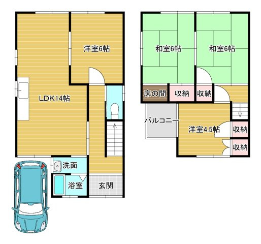 間取り：227101613730