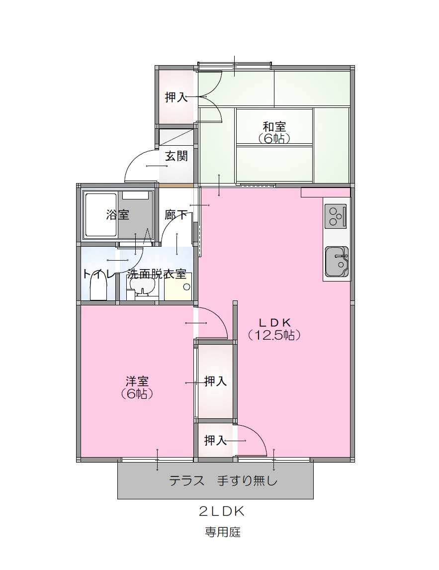 瀬戸ハイツA棟のイメージ