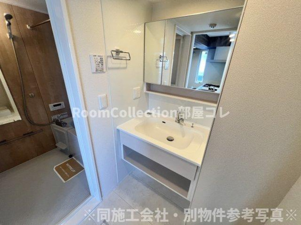 【Euzak Residence Gifu Westの洗面所】