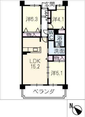 間取り：224005345016