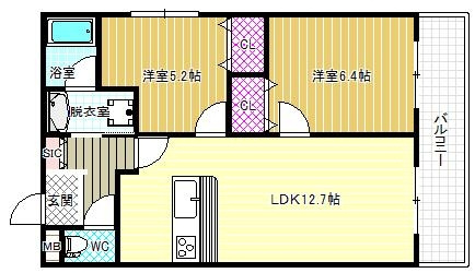 間取り：227102444696