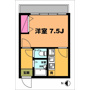 月村マンションNo.1の間取り