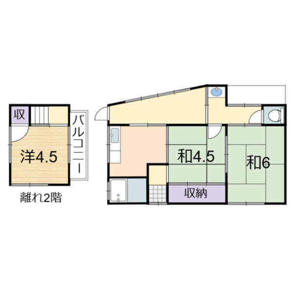 九条町貸家（731-6）のイメージ