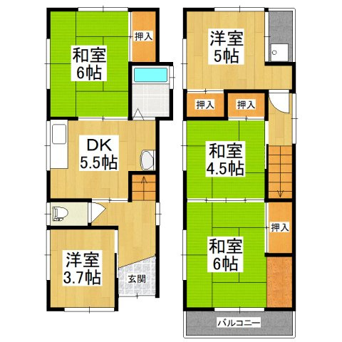 間取り：227103505767