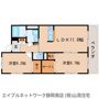 静岡市駿河区西脇のマンションの間取り