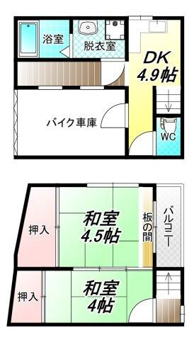 間取り：227101575461