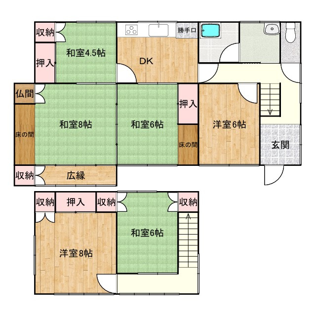 間取り：234027627382