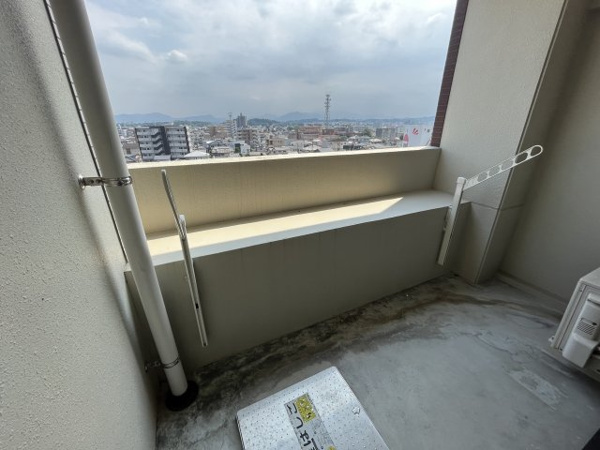 アルテマイスター大工町のバルコニー