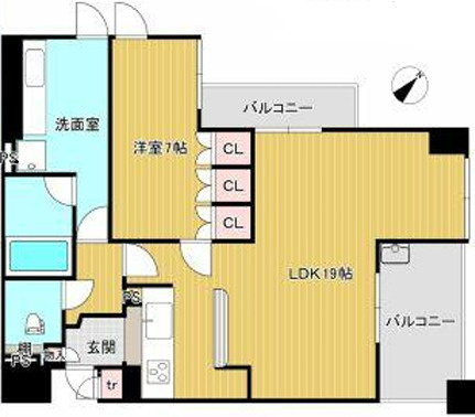 ケーズスクエアの間取り