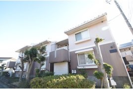 サンパーク花咲Ｂ棟の外観