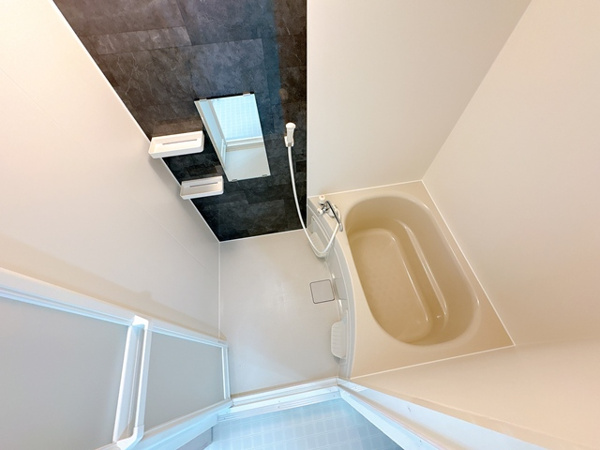麻田レインボーハイツの浴室