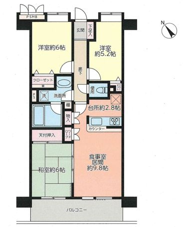 間取り：212058610796