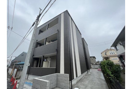 狭山市入間川のアパートの外観