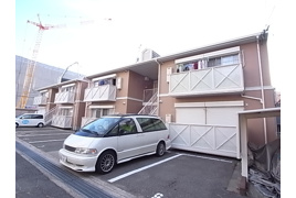 神戸市垂水区星陵台のアパートの外観