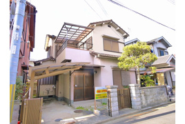 櫟本一戸建の外観