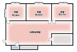 四宮3丁目テナント3階貸しの間取り