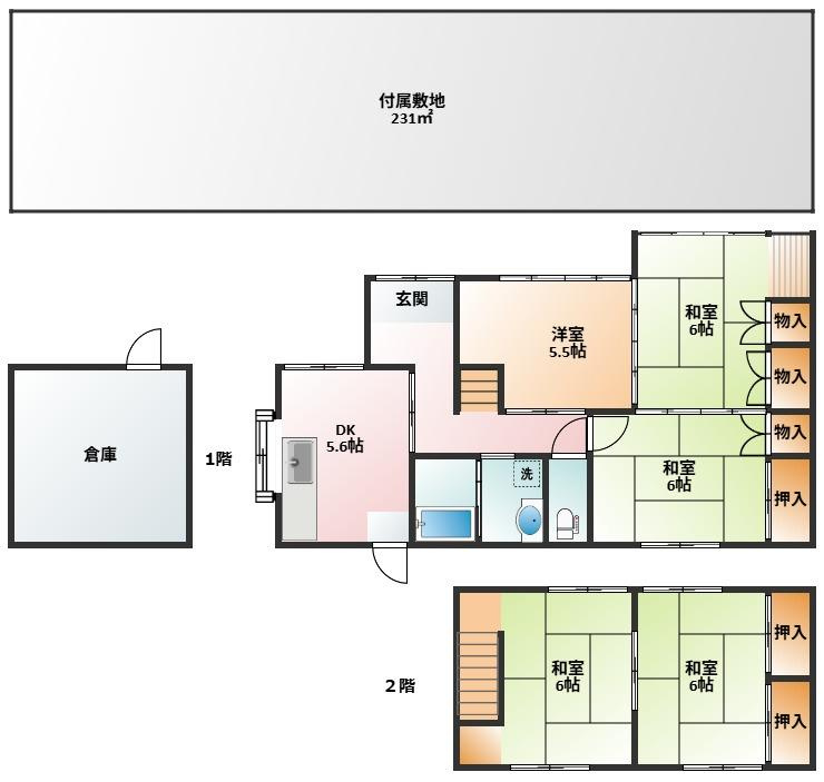 間取り：224007320774