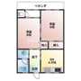 リベルテAWAの間取り