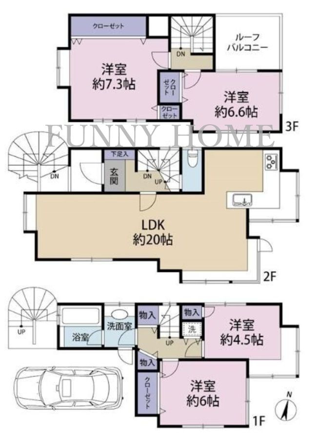 間取り：213145401781