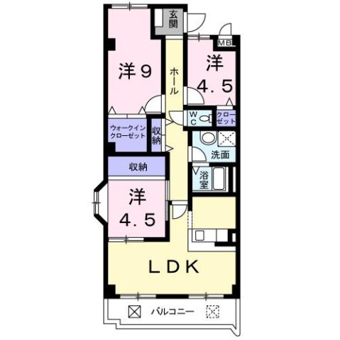間取り：227103366863