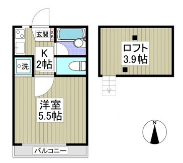 小金井市前原町4丁目&nbsp;2階建&nbsp;築27年のイメージ