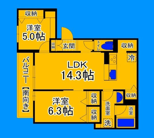 間取り：227101855802