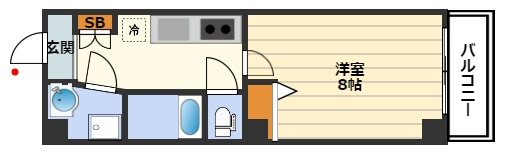 STUDIO天満橋の間取り