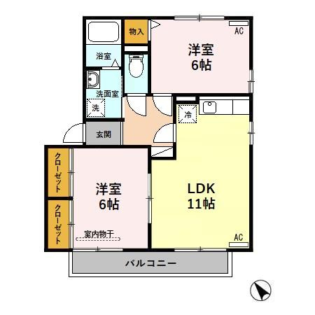 Salt Valley Court(ソルトバレーコート )　Bのイメージ