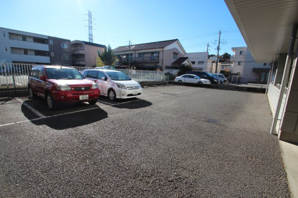 【ソレムⅠ新城の駐車場】