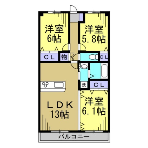 間取り：223039654908