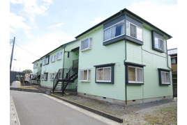 春日部市新宿新田のアパートの外観