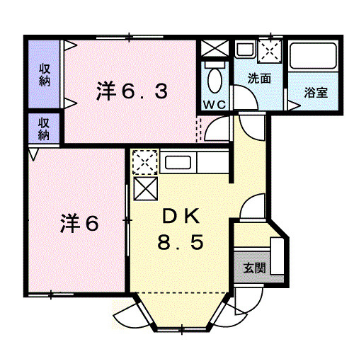 間取り：223038518389