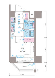 新宿区百人町2丁目&nbsp;11階建&nbsp;築4年のイメージ