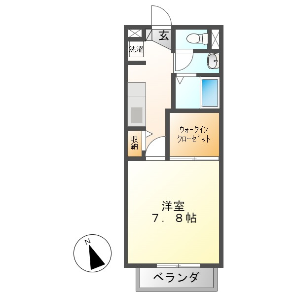 シャンベール森川Ａのイメージ