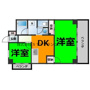 仲介手数料0円 ドミール英の間取り