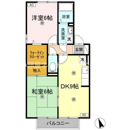 カメリアハイツ B棟のイメージ