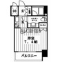 エスコート西新宿の間取り