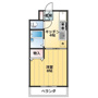 パークサイド皆実の間取り
