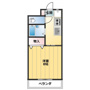  学生用プラン サンエムガーデンの間取り