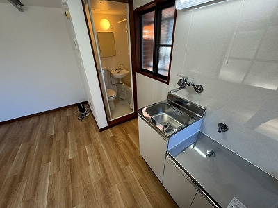 リバーストンコーポA棟のキッチン