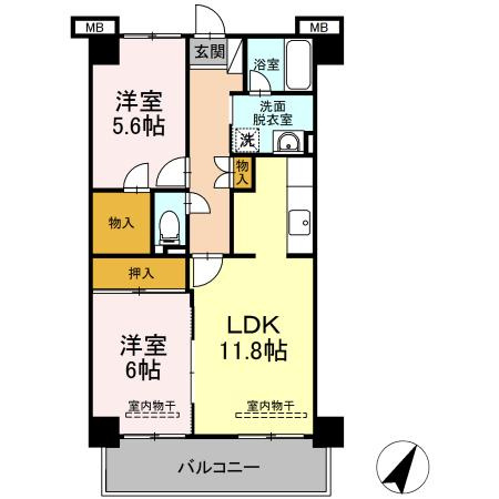 間取り：213134076006