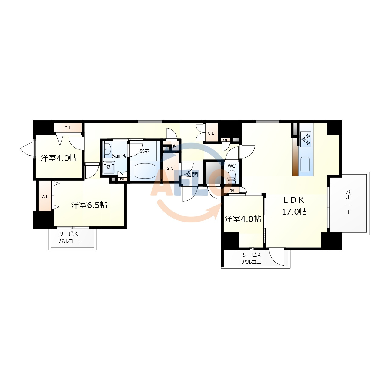 間取り：227096792449