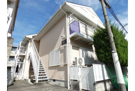 世田谷区代田のアパートの外観